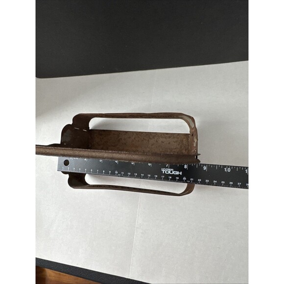 Vintage Pepsi Cola Metal Bottle Carrier Old Collectible Weathered Memorabilia - Picture 9 of 12